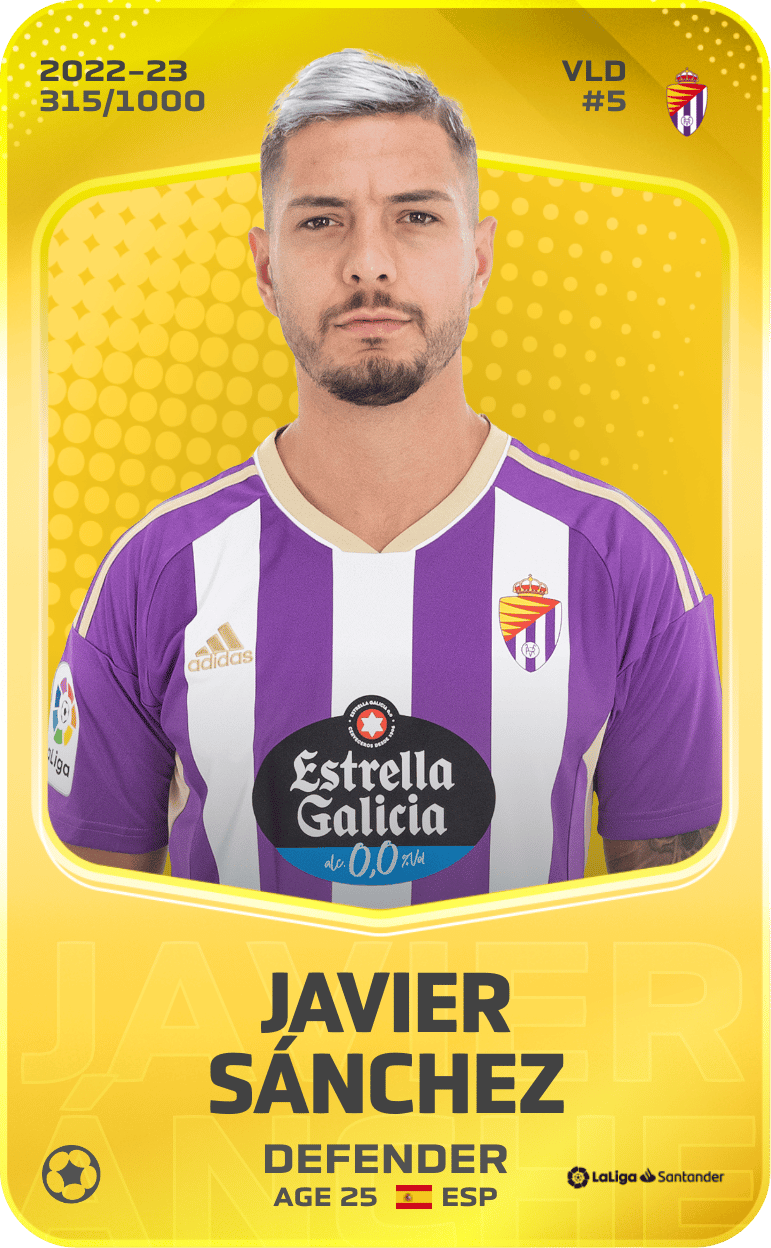 Javier Sánchez 2022-23 • Limited 315/1000