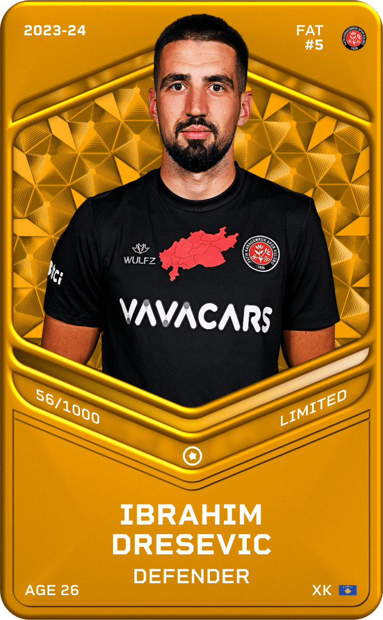 Ibrahim Dresevic 2023-24 • Limited 56/1000