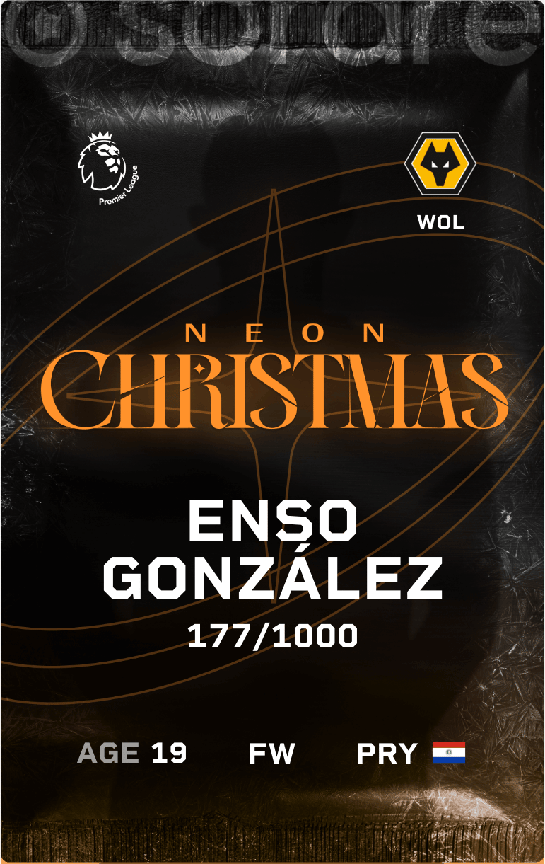 Enso González 2024-25 • Limited 177/1000