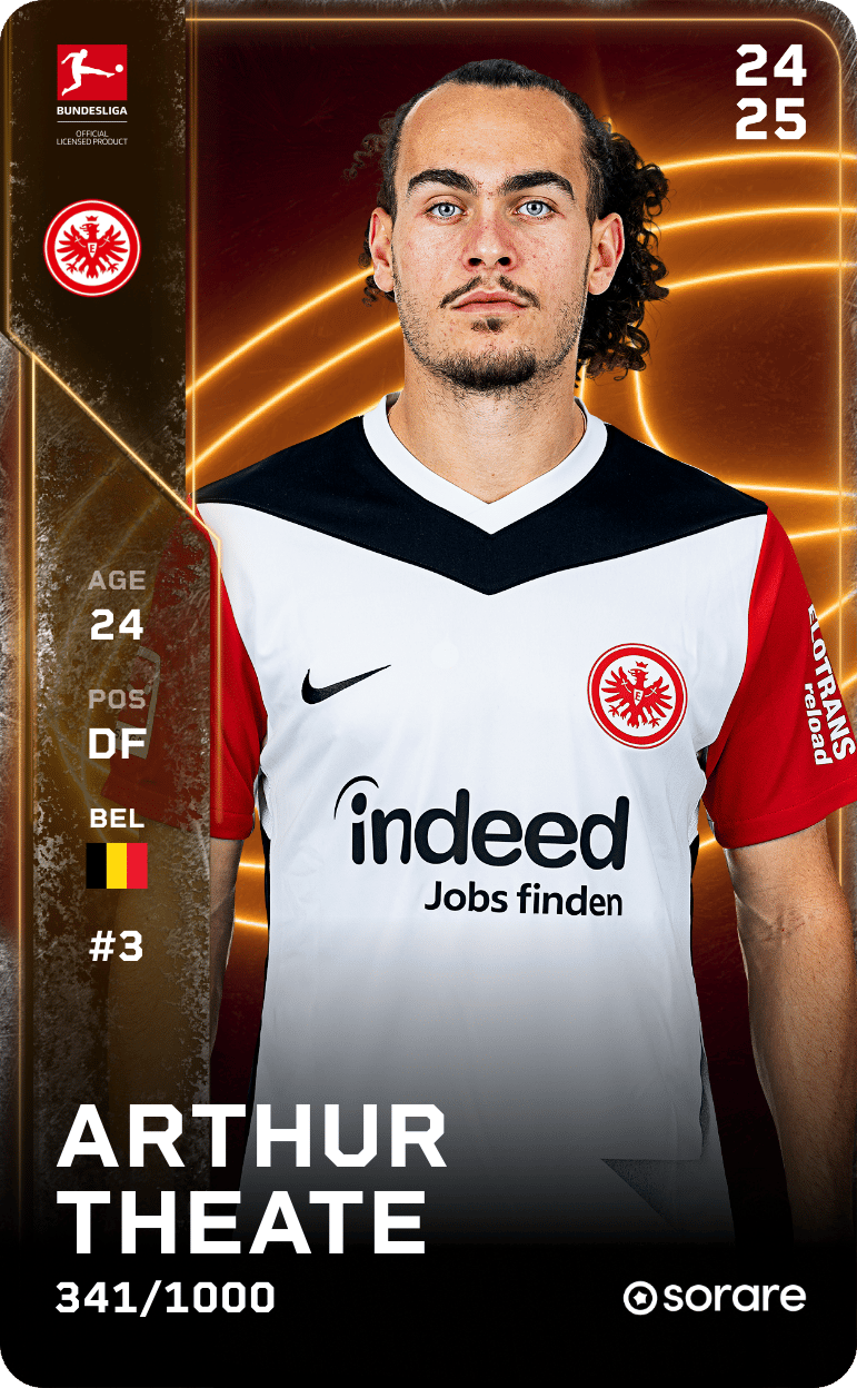 Arthur Theate 2024-25 • Limited 341/1000