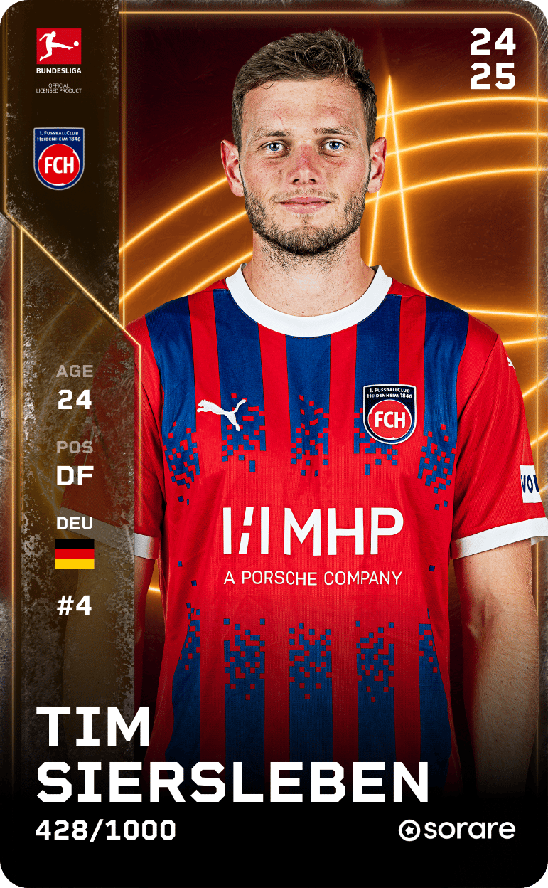 Tim Siersleben 2024-25 • Limited 428/1000