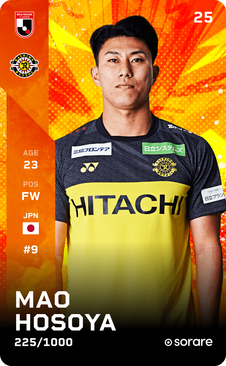 Mao Hosoya 2025-26 • Limited 225/1000