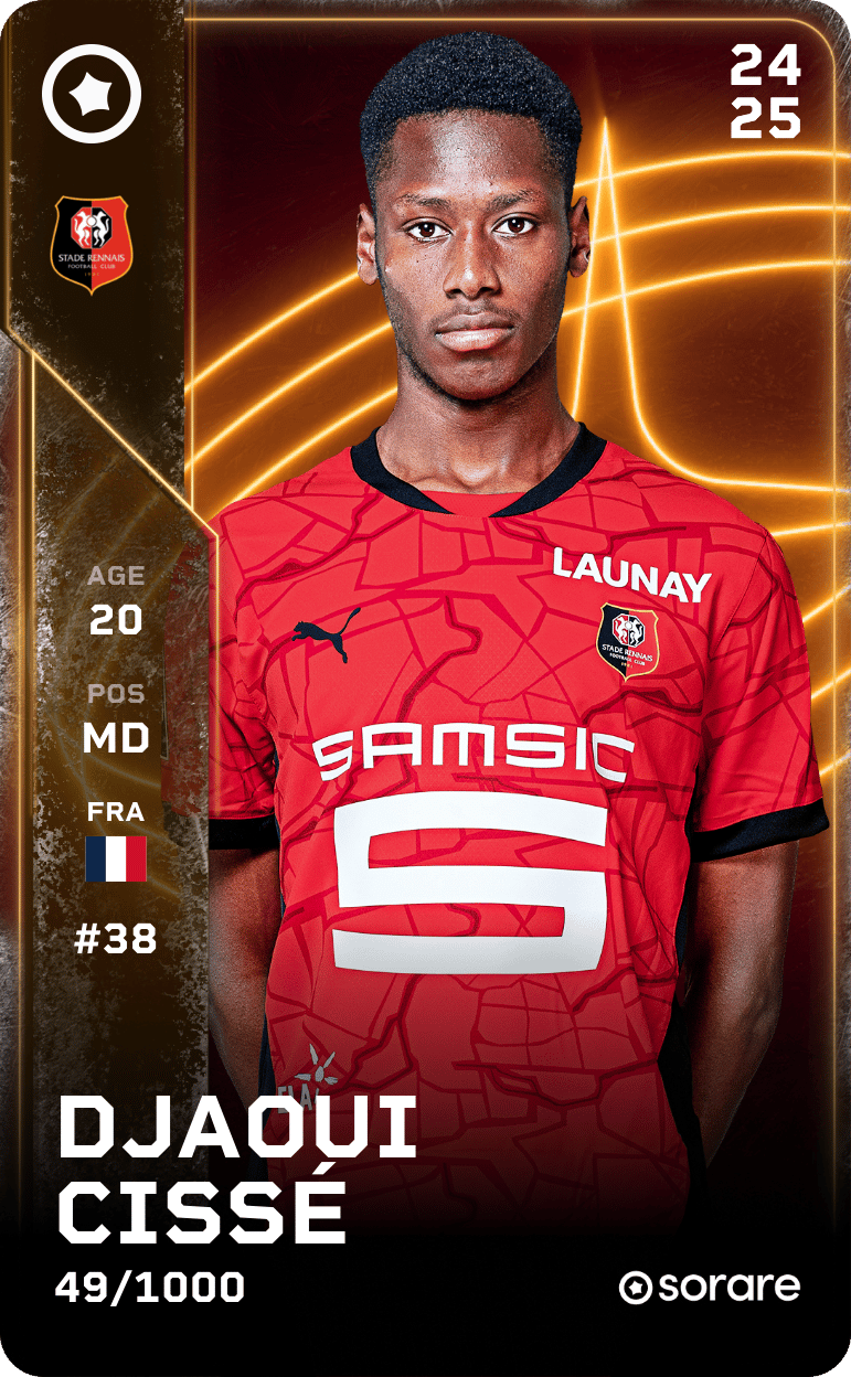 Djaoui Cissé 2024-25 • Limited 49/1000