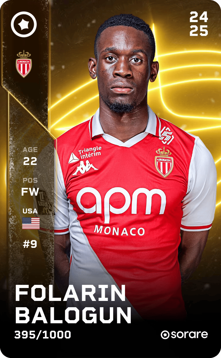 Folarin Balogun 2024-25 • Limited 395/1000
