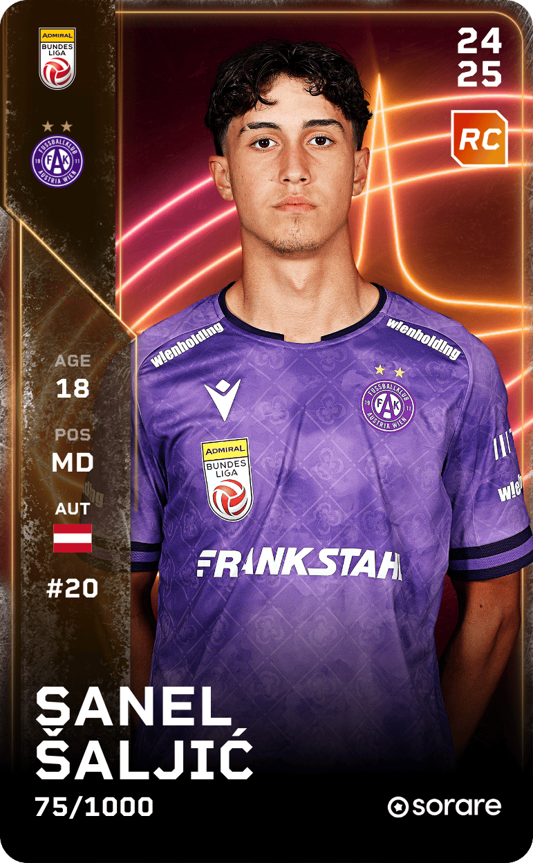 Sanel Šaljić 2024-25 • Limited 75/1000