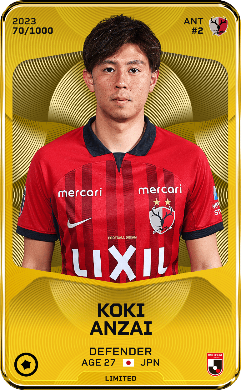 Koki Anzai 2023-24 • Limited 70/1000