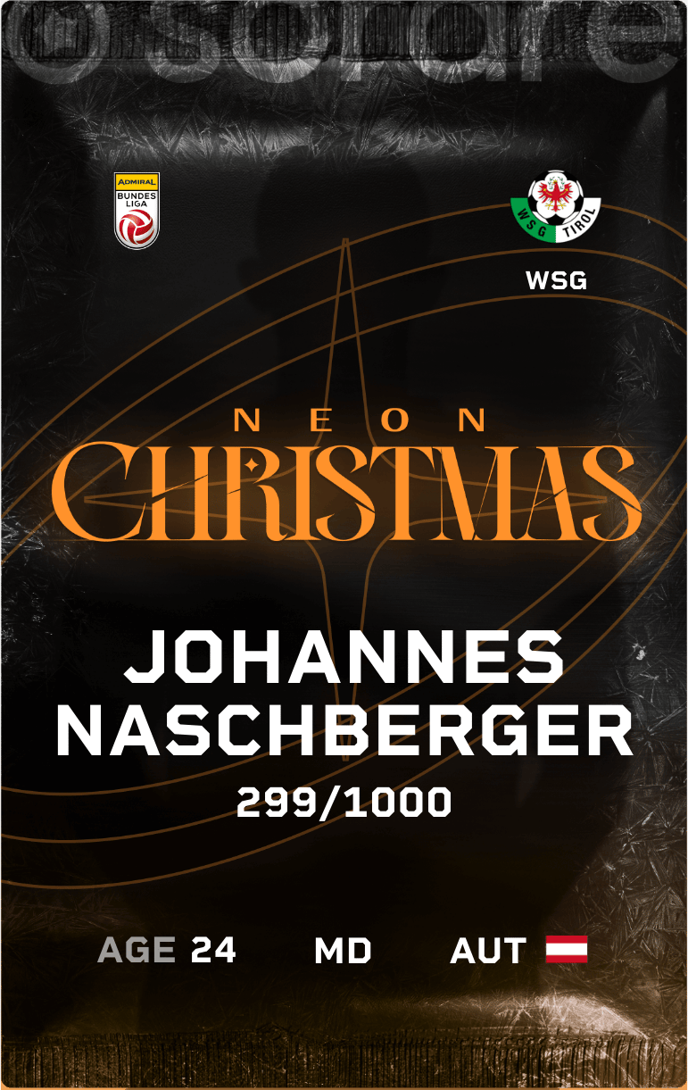 Johannes Naschberger 2024-25 • Limited 299/1000