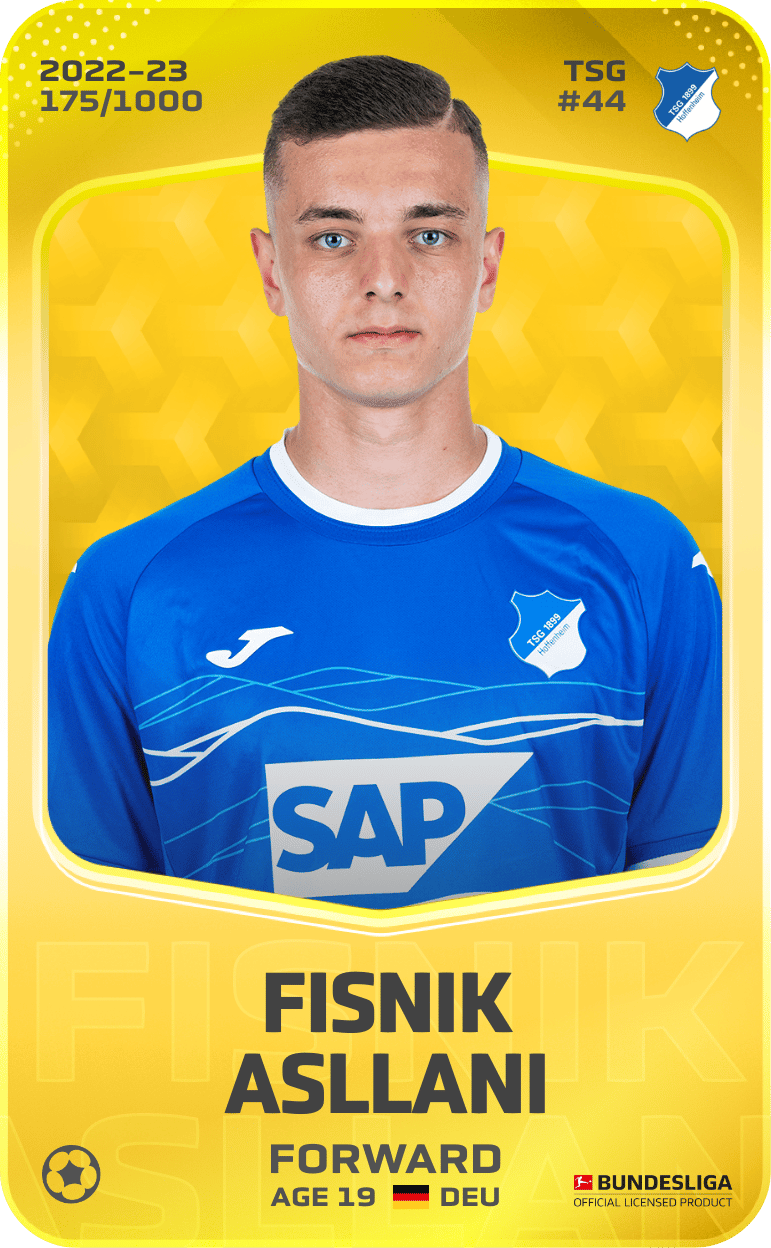 Fisnik Asllani 2022-23 • Limited 175/1000