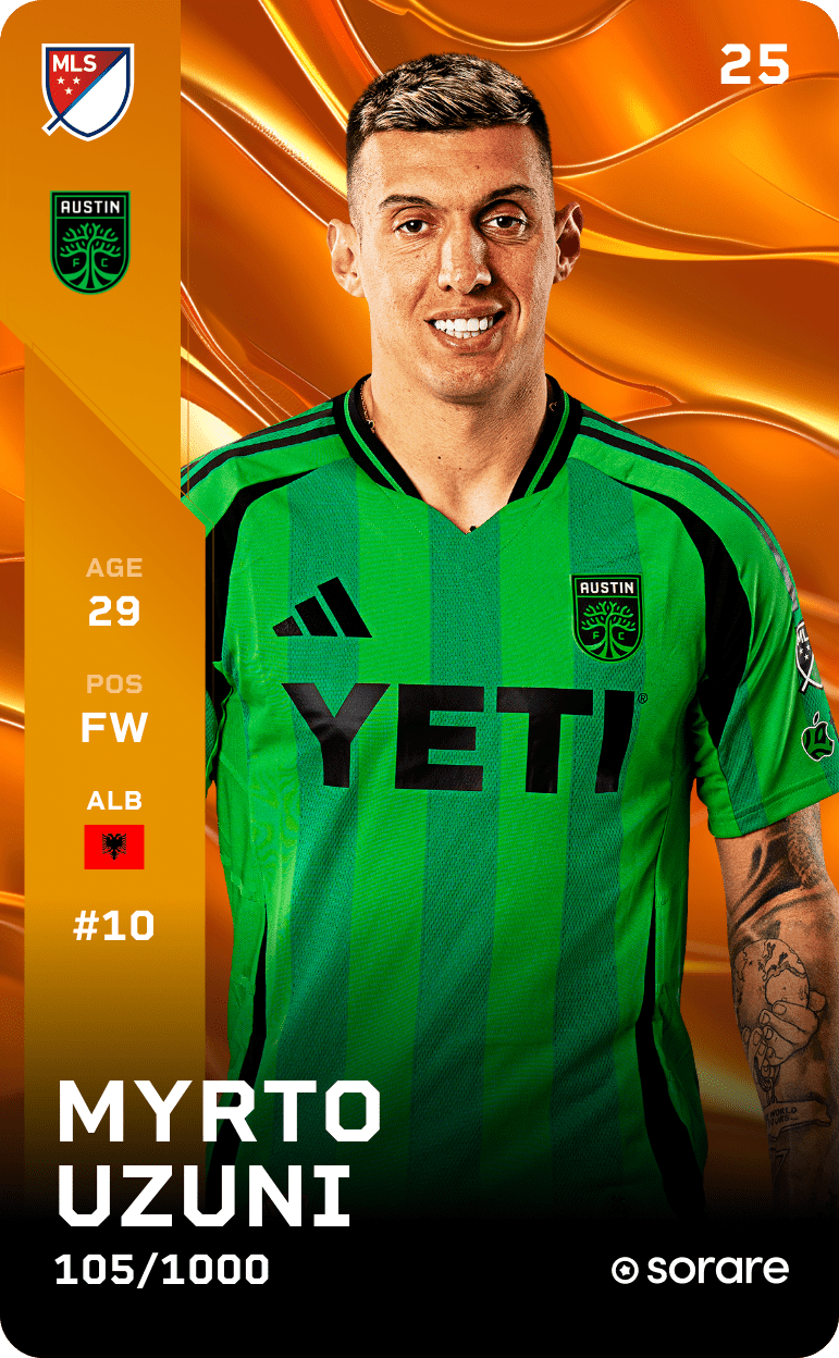 Myrto Uzuni 2025-26 • Limited 105/1000