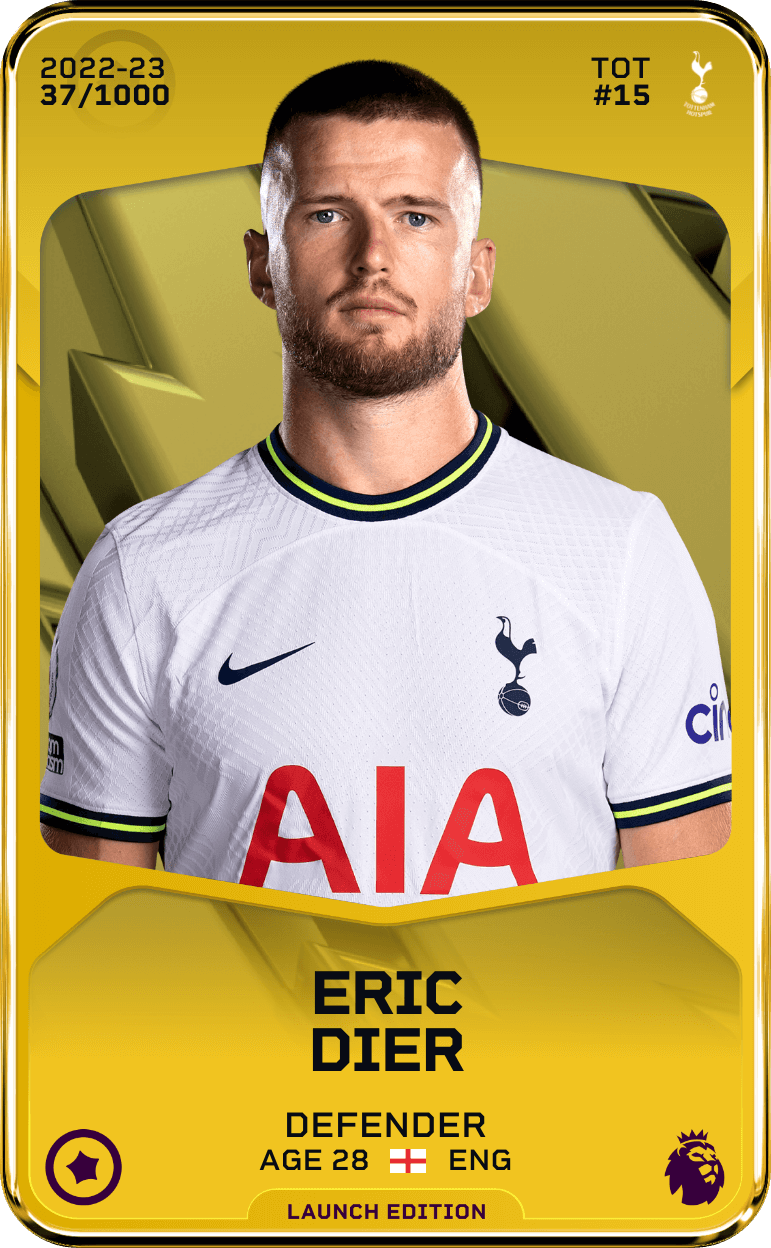 Eric Dier 2022-23 • Limited 37/1000