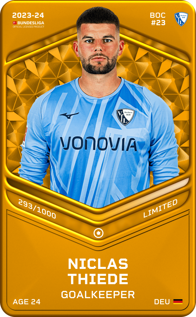 Niclas Thiede 2023-24 • Limited 293/1000