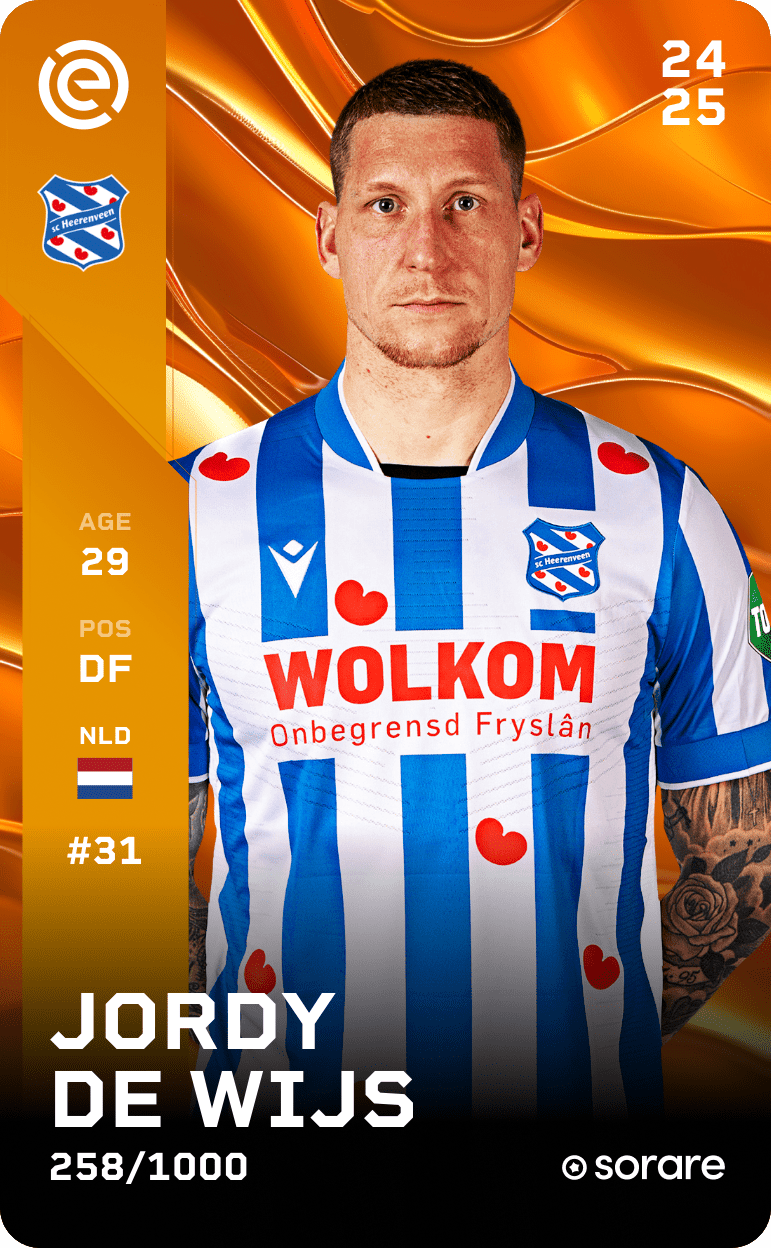 Jordy de Wijs 2024-25 • Limited 258/1000