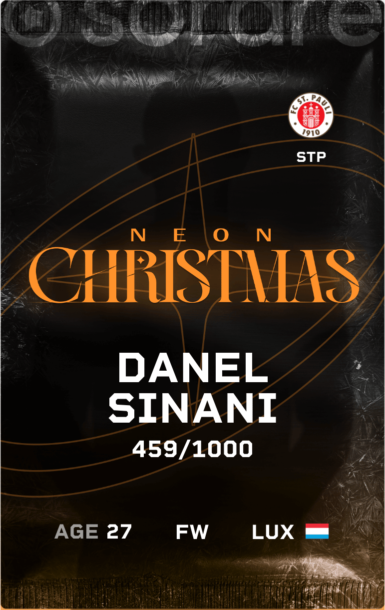 Danel Sinani 2024-25 • Limited 459/1000