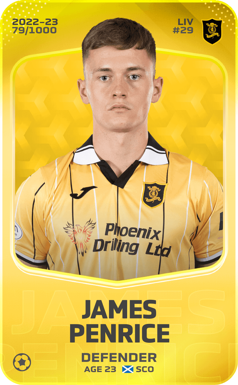 James Penrice 2022-23 • Limited 79/1000
