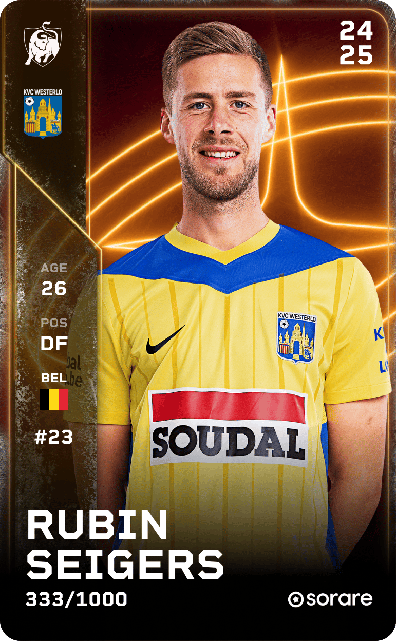 Rubin Seigers 2024-25 • Limited 333/1000