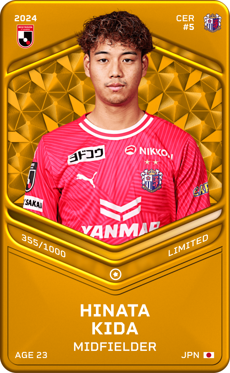 Hinata Kida 2024-25 • Limited 355/1000