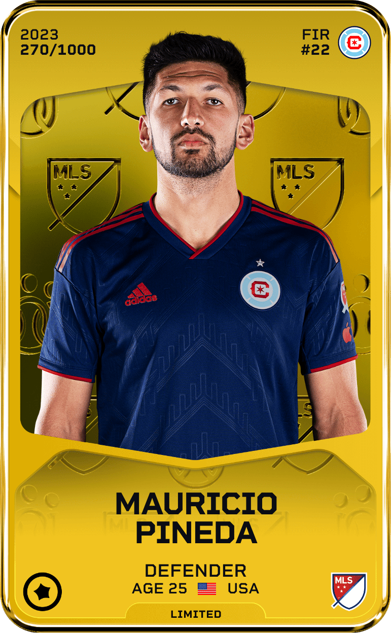 Mauricio Pineda 2023-24 • Limited 270/1000