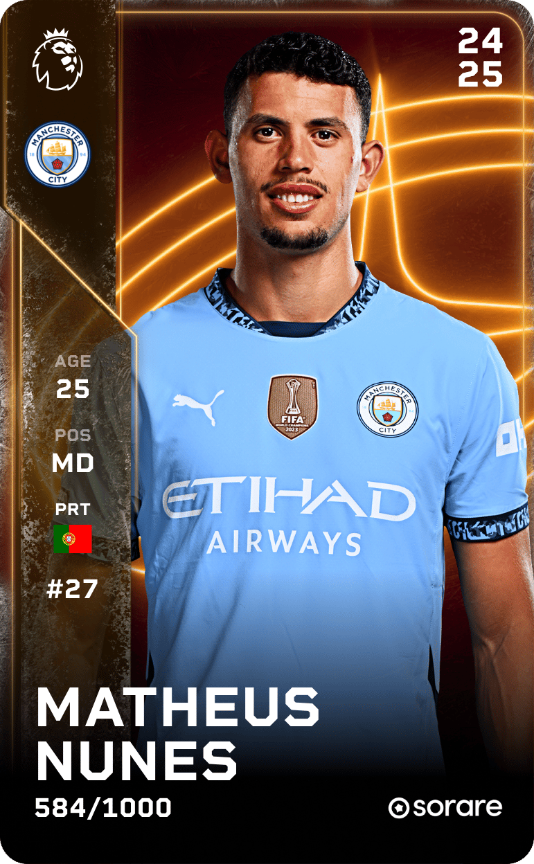 Matheus Nunes 2024-25 • Limited 584/1000