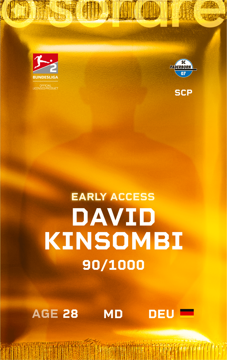 David Kinsombi 2024-25 • Limited 90/1000