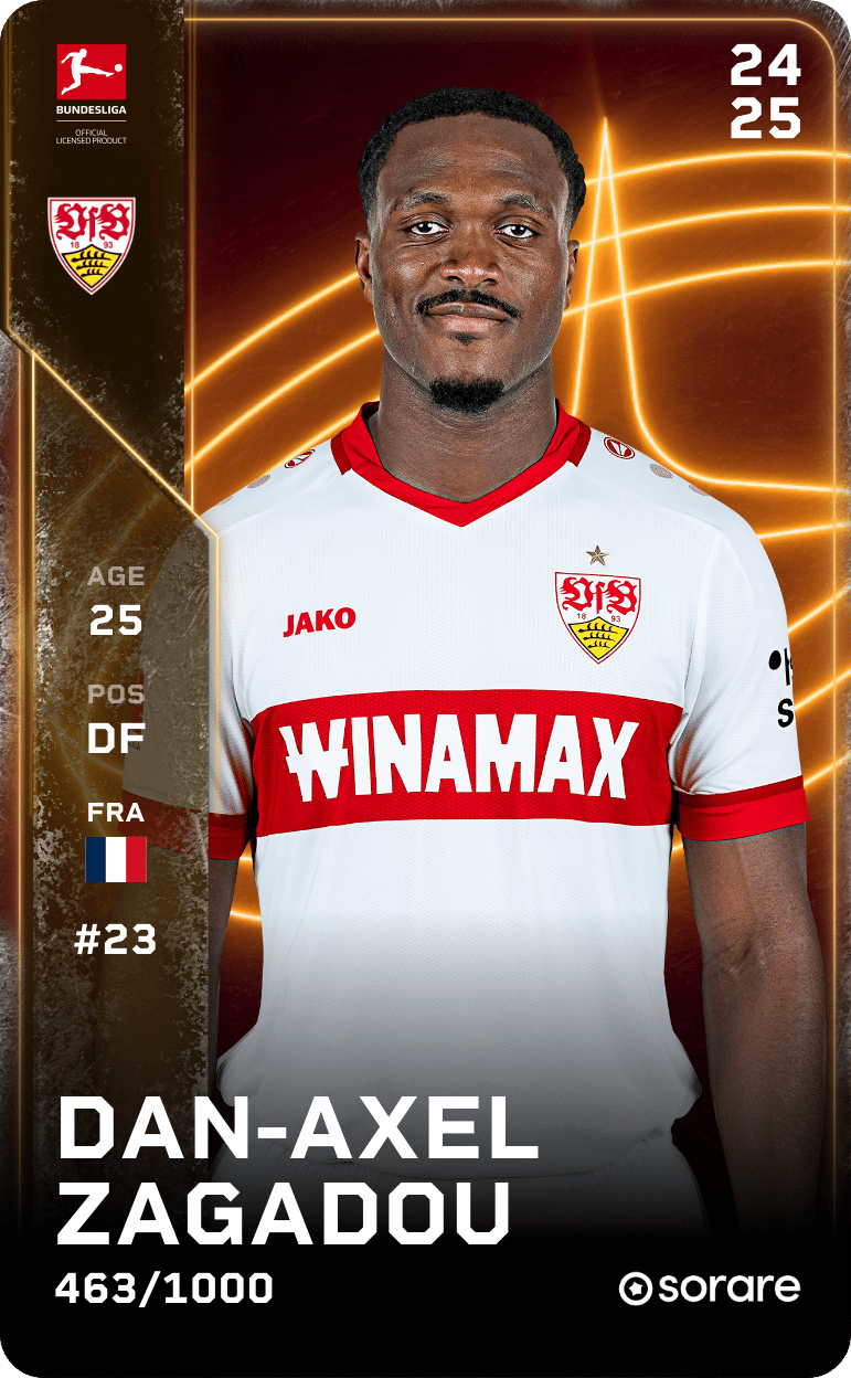 Dan-Axel Zagadou 2024-25 • Limited 463/1000