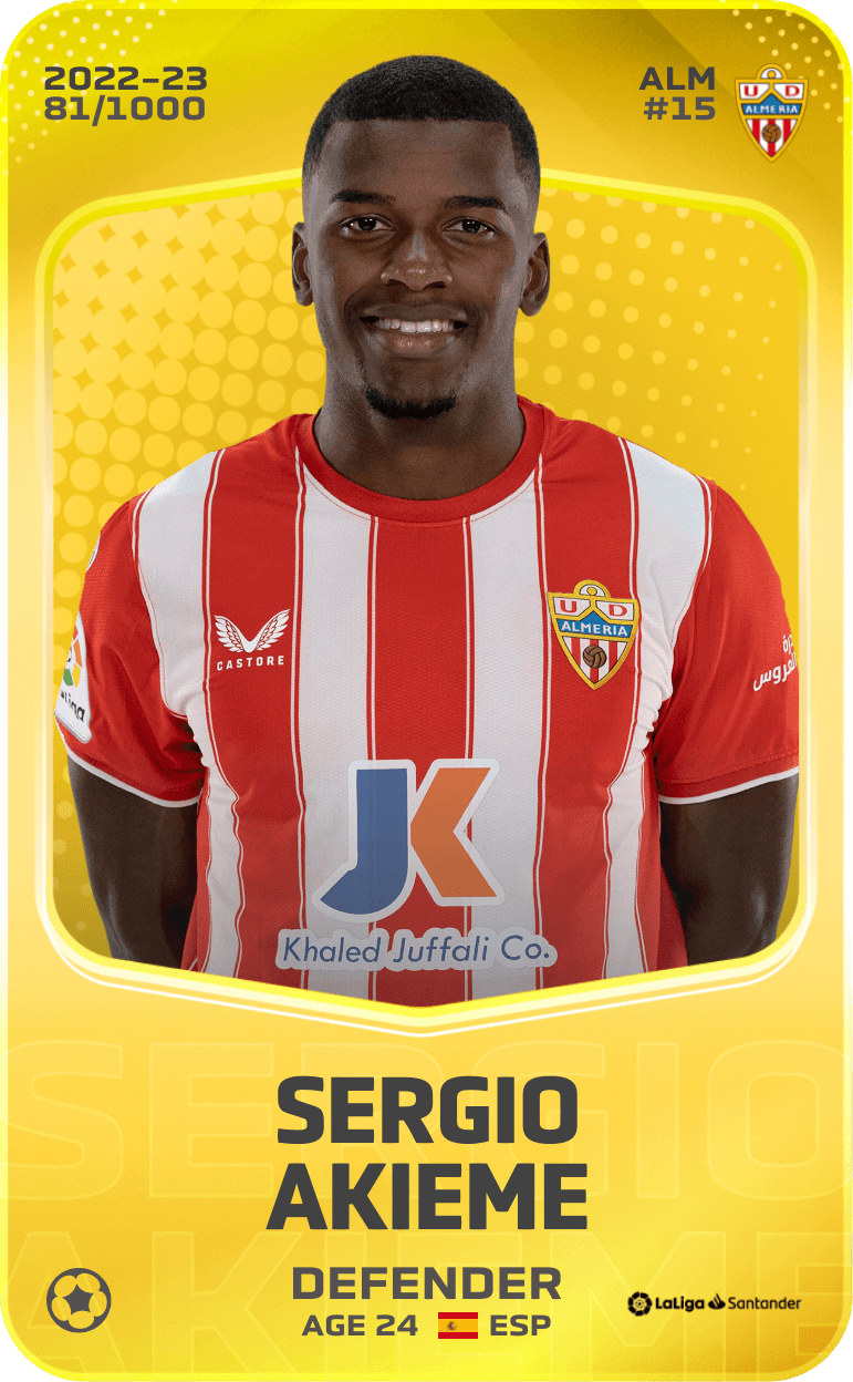 Sergio Akieme 2022-23 • Limited 81/1000