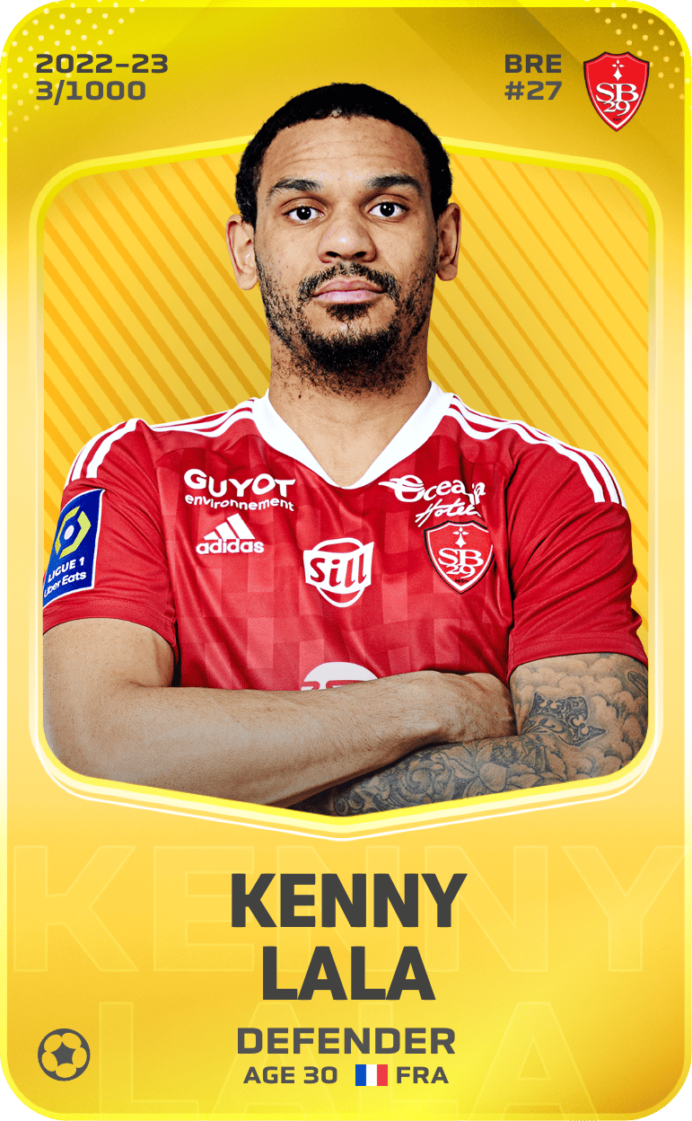 Kenny Lala 2022-23 • Limited 3/1000