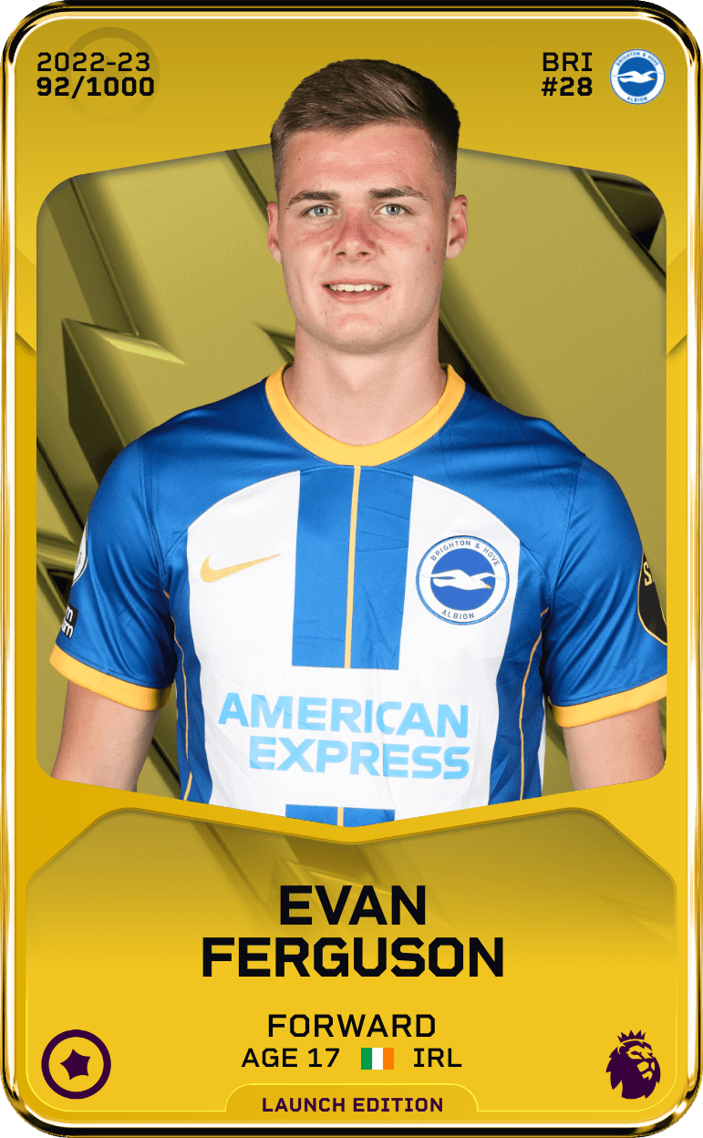 Evan Ferguson 2022-23 • Limited 92/1000