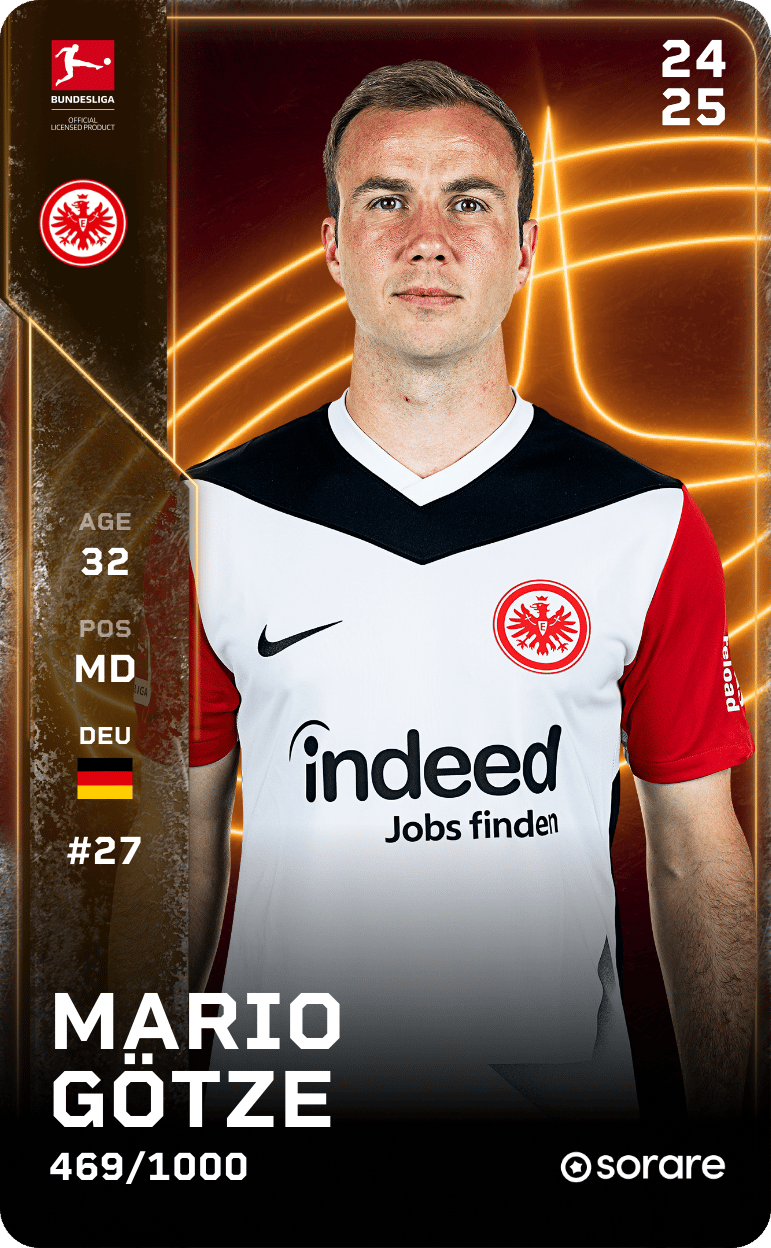 Mario Götze 2024-25 • Limited 469/1000
