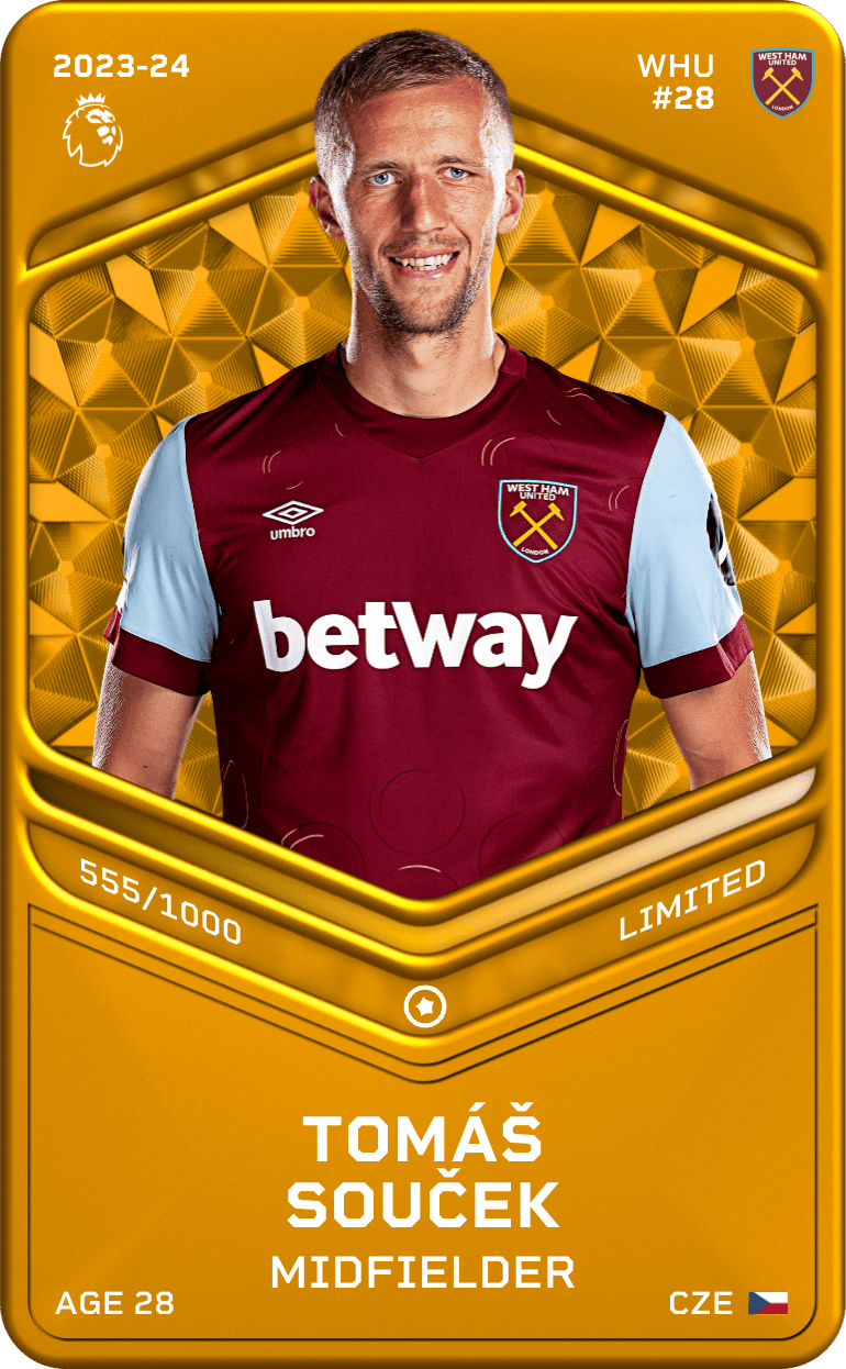 Tomáš Souček 2023-24 • Limited 555/1000