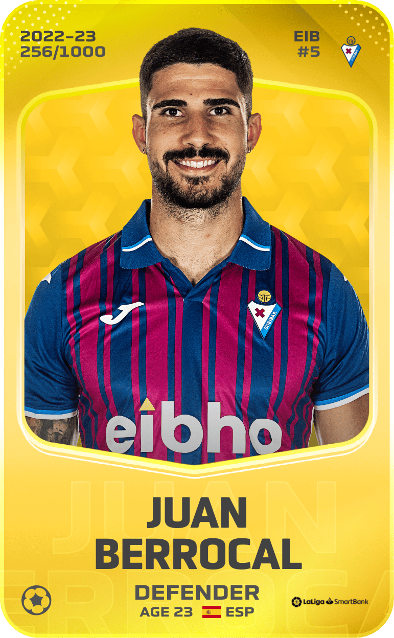Juan Berrocal 2022-23 • Limited 256/1000