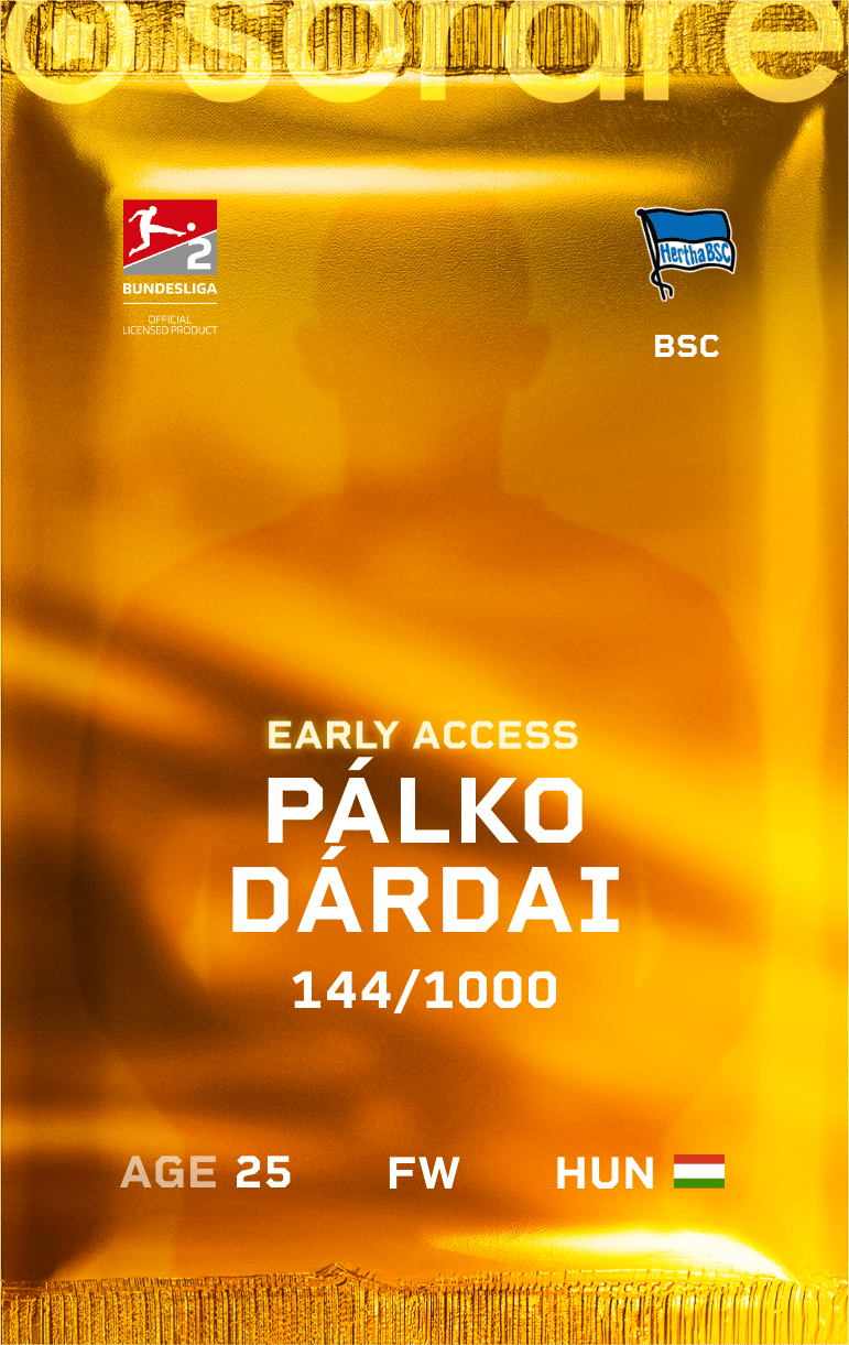 Pálko Dárdai 2024-25 • Limited 144/1000
