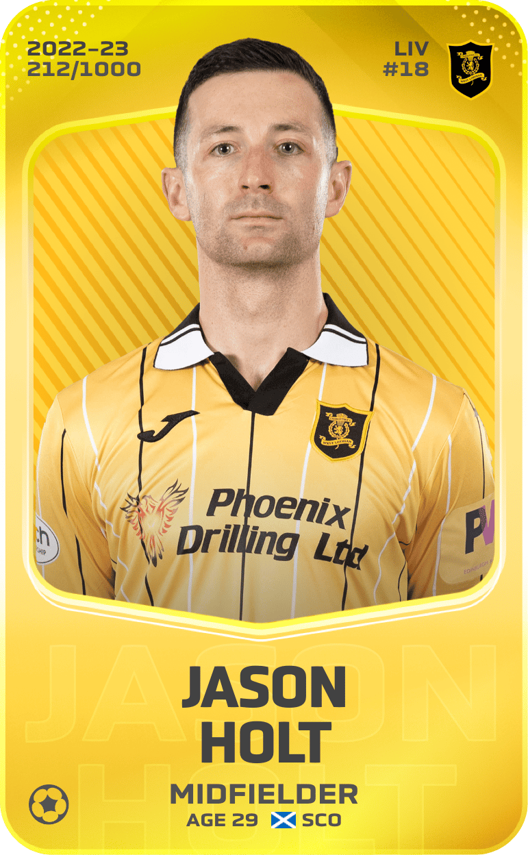 Jason Holt 2022-23 • Limited 212/1000