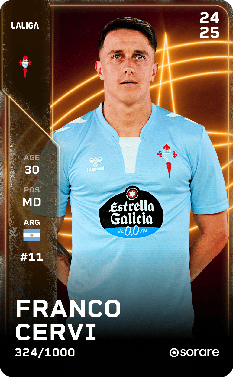 Franco Cervi 2024-25 • Limited 324/1000