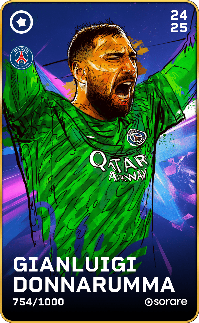 Gianluigi Donnarumma 2024-25 • Limited 754/1000