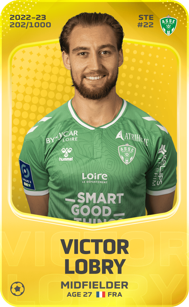 Victor Lobry 2022-23 • Limited 202/1000
