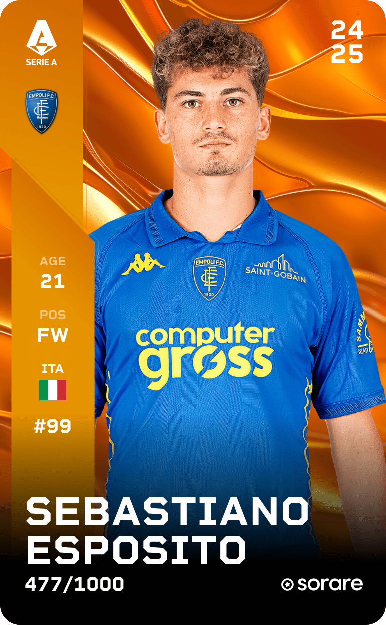 Sebastiano Esposito 2024-25 • Limited 477/1000