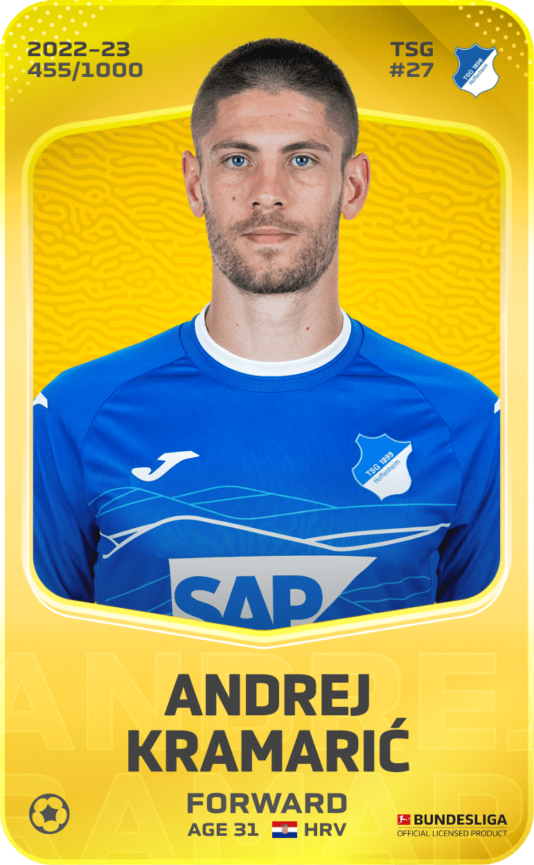 Andrej Kramarić 2022-23 • Limited 455/1000