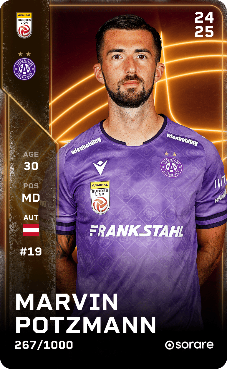 Marvin Potzmann 2024-25 • Limited 267/1000
