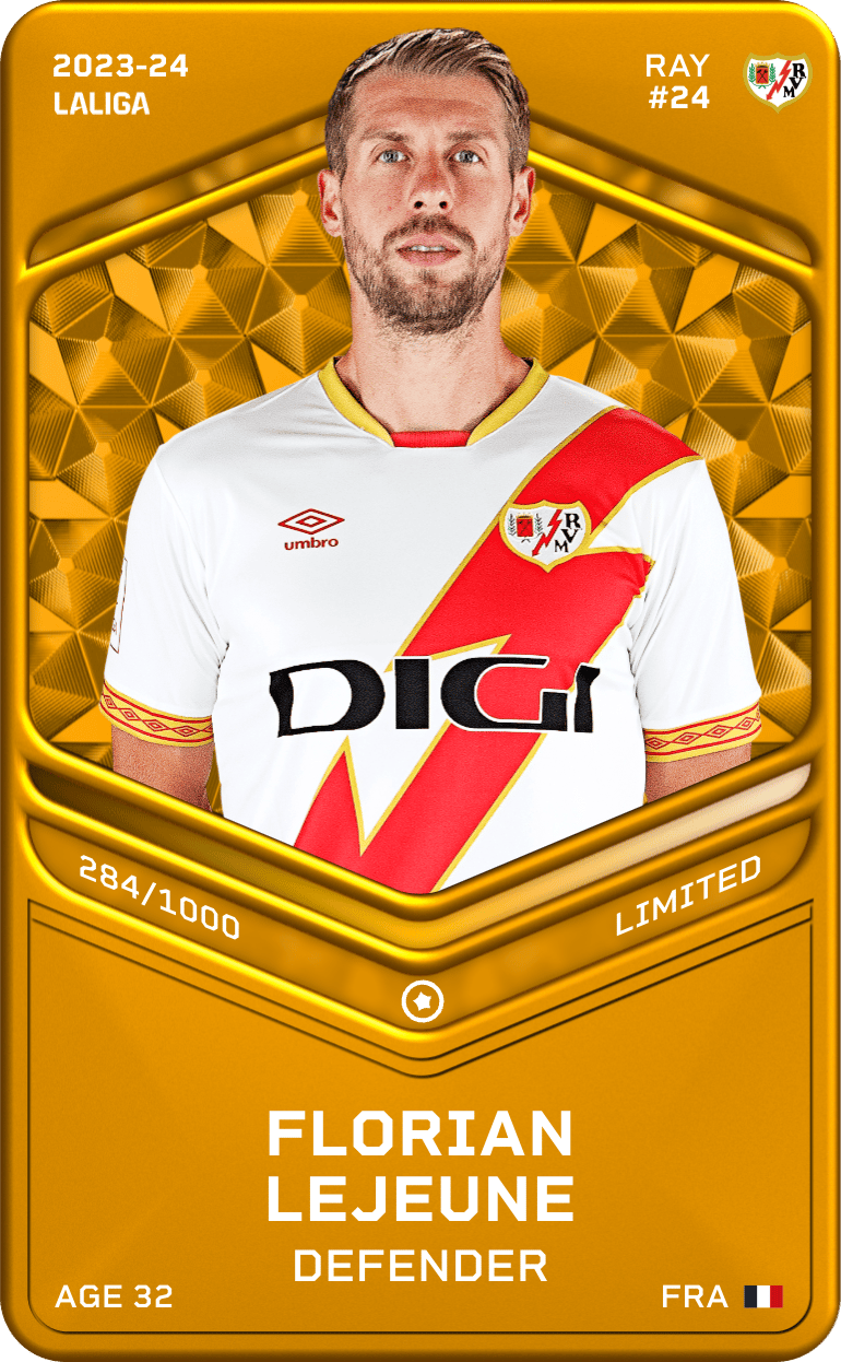 Florian Lejeune 2023-24 • Limited 284/1000