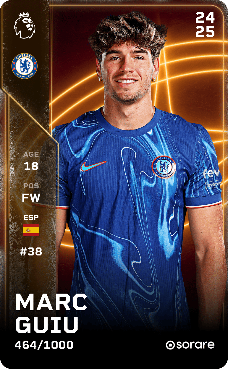 Marc Guiu 2024-25 • Limited 464/1000