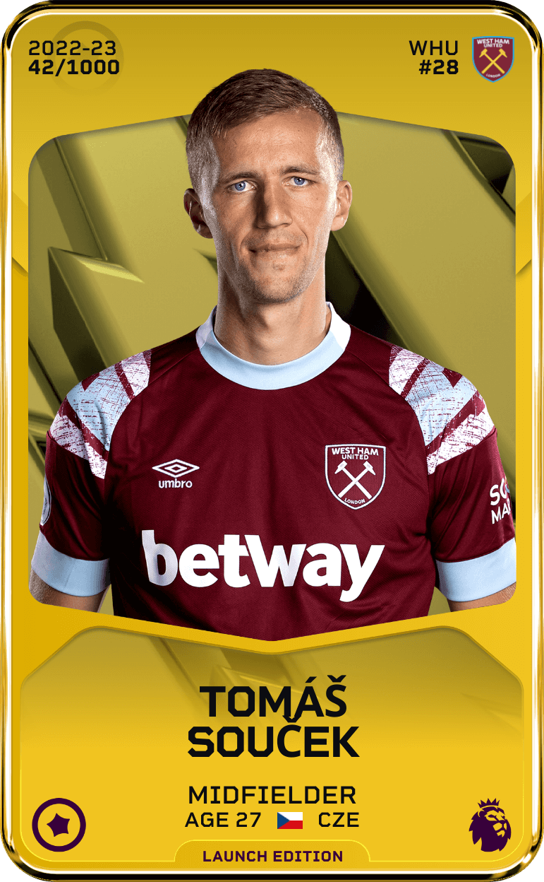 Tomáš Souček 2022-23 • Limited 42/1000
