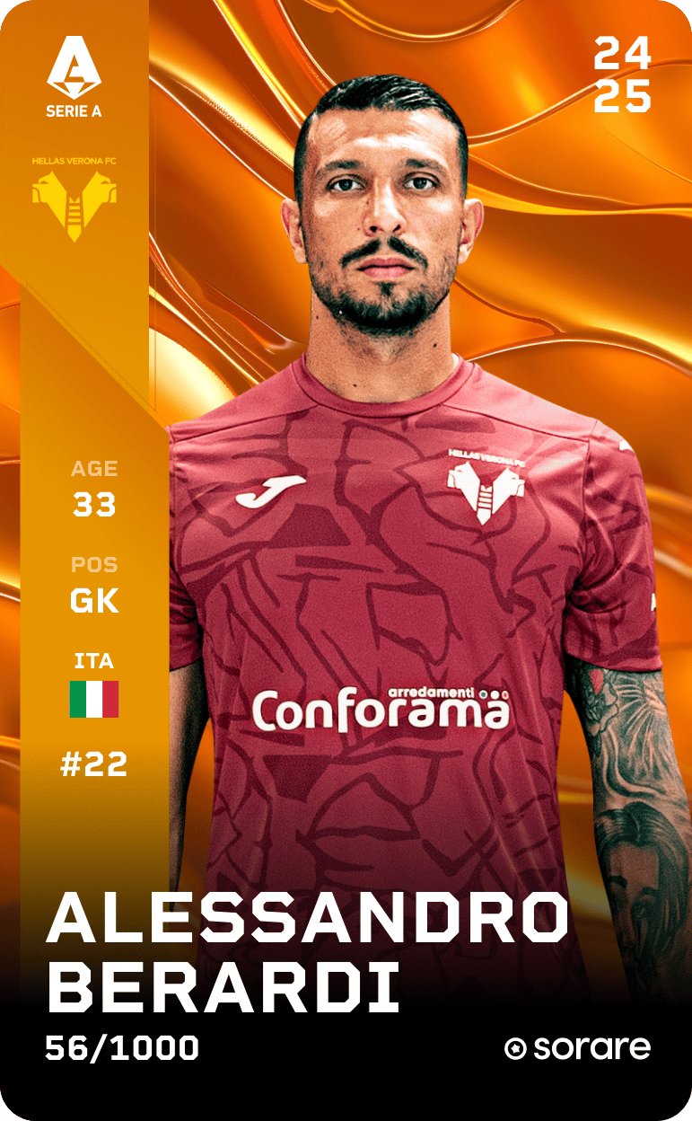 Alessandro Berardi 2024-25 • Limited 56/1000