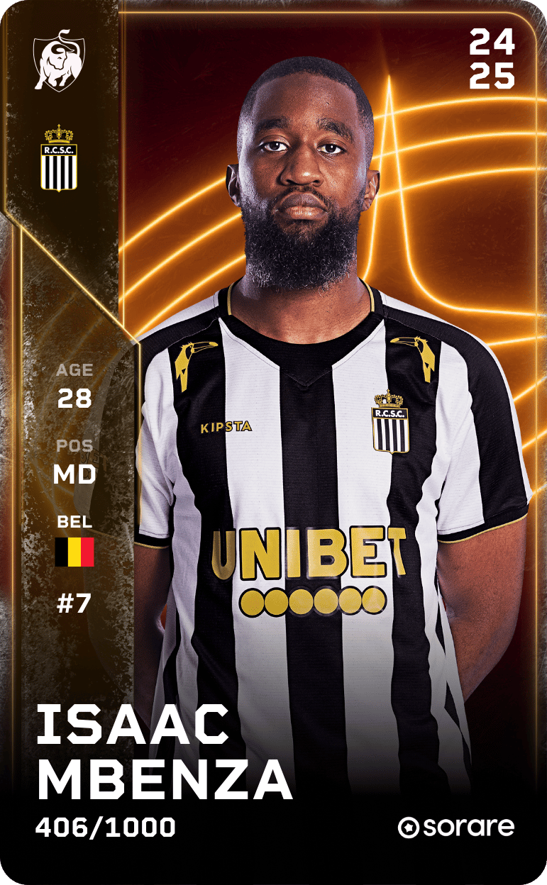 Isaac Mbenza 2024-25 • Limited 406/1000