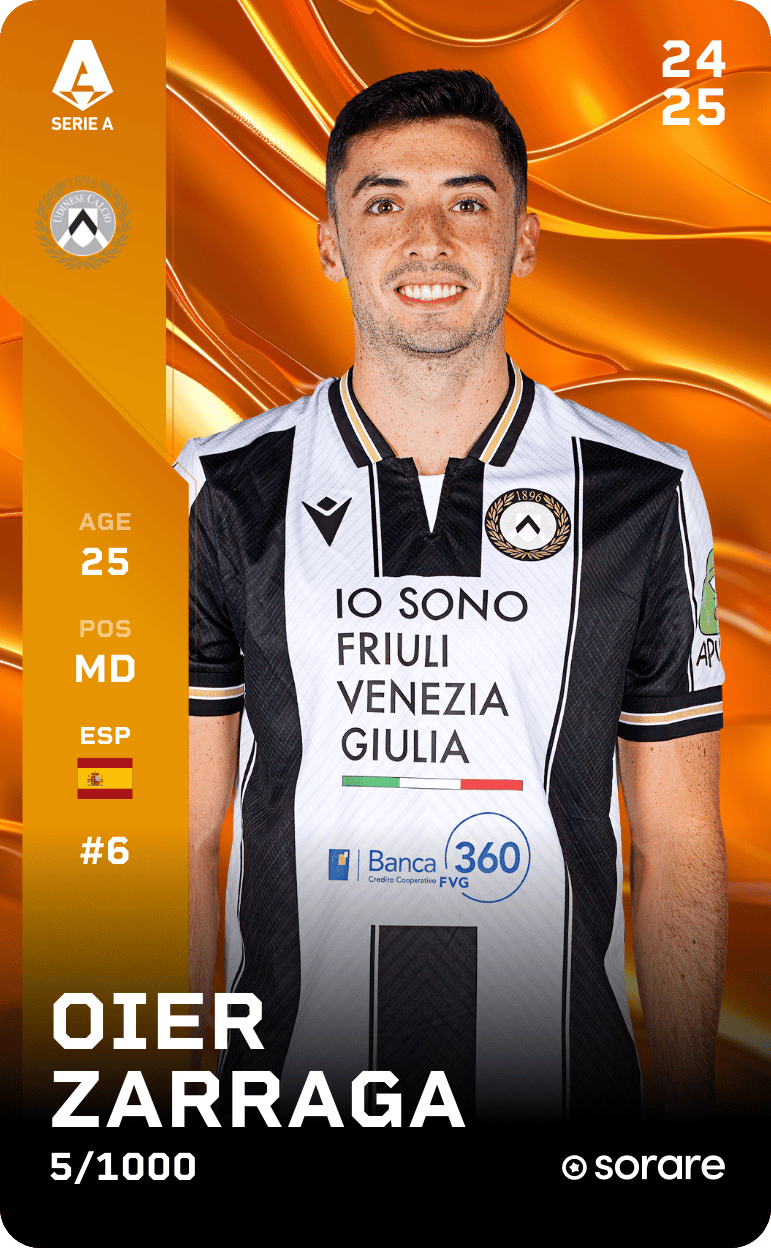 Oier Zarraga 2024-25 • Limited 5/1000