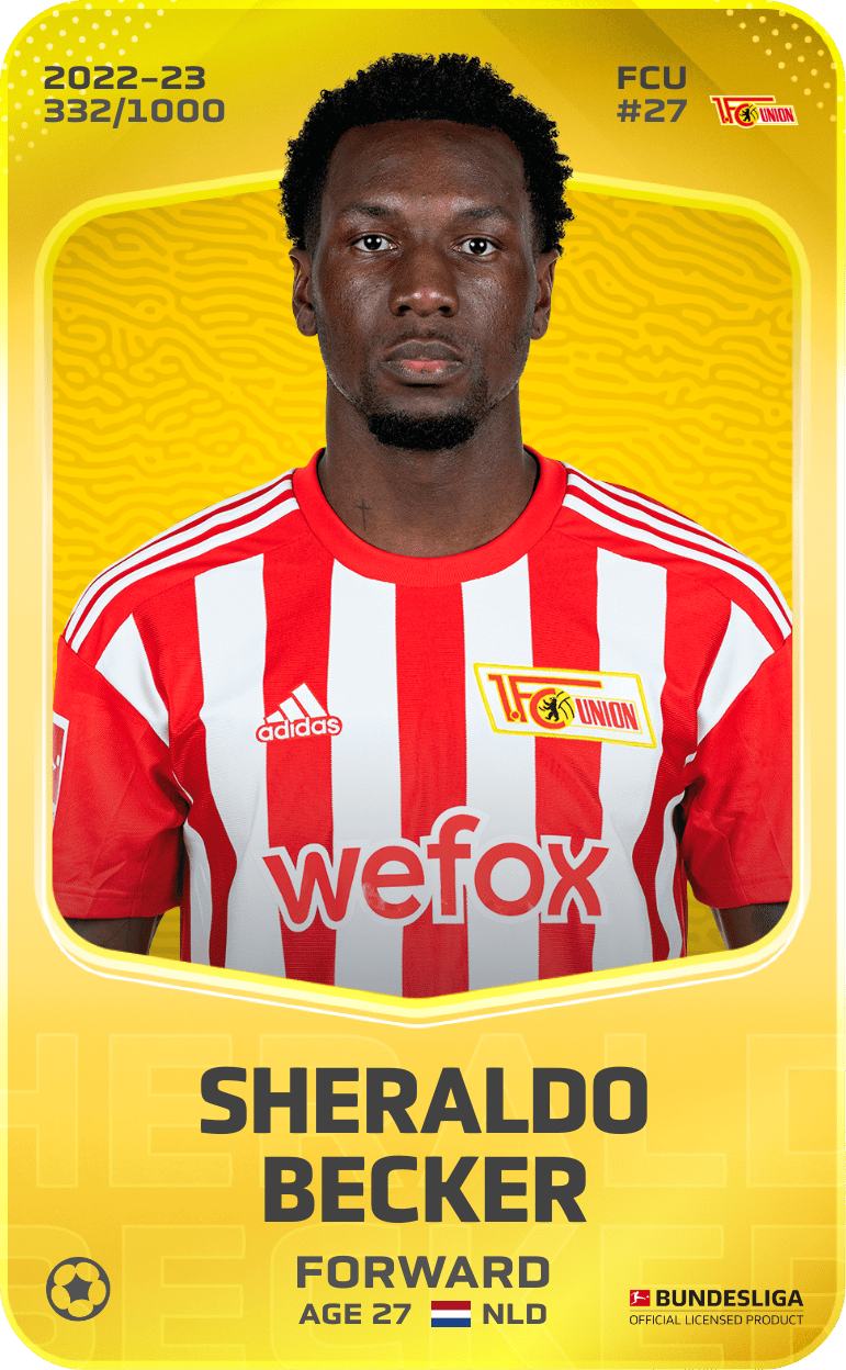 Sheraldo Becker 2022-23 • Limited 332/1000