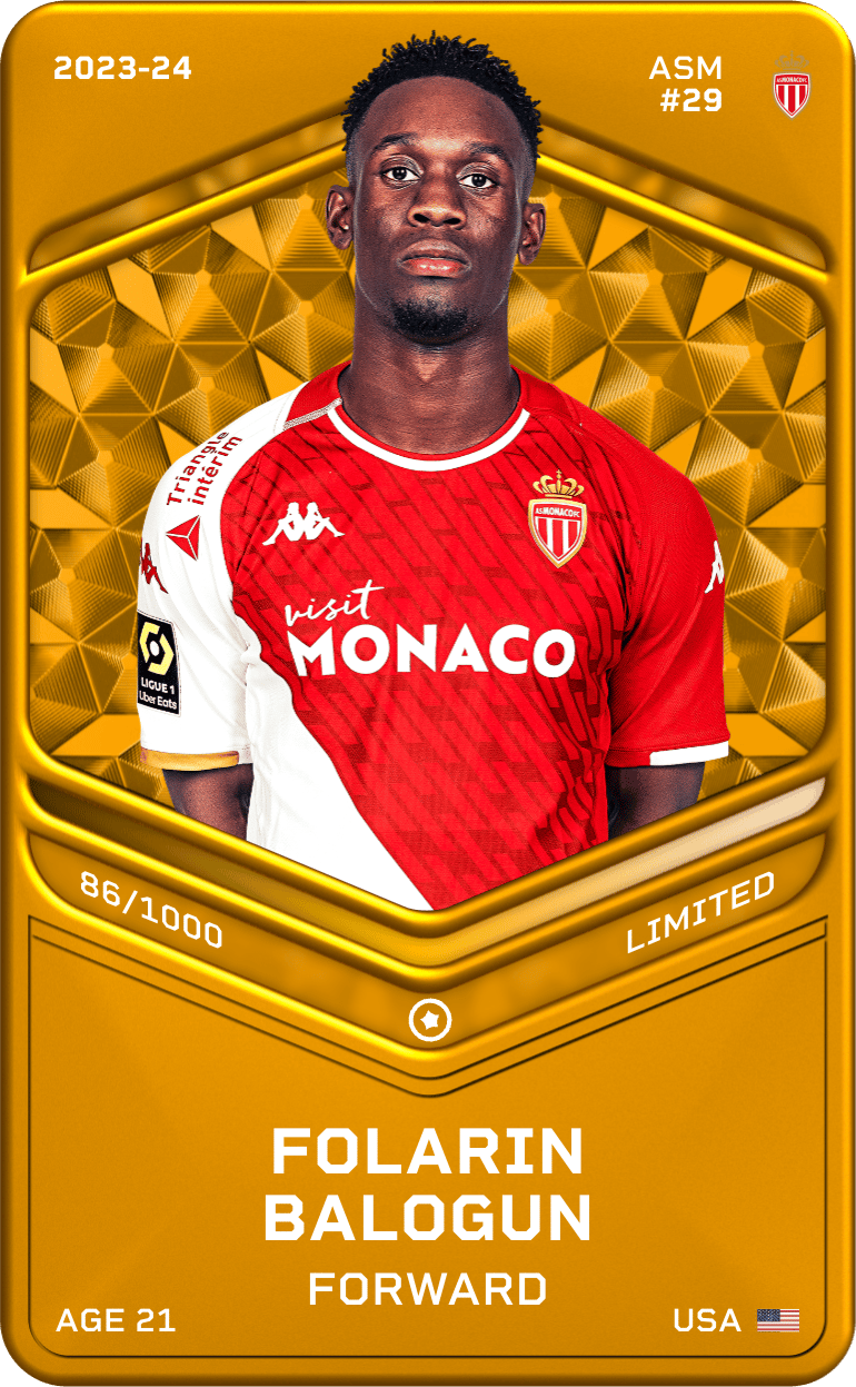 Folarin Balogun 2023-24 • Limited 86/1000