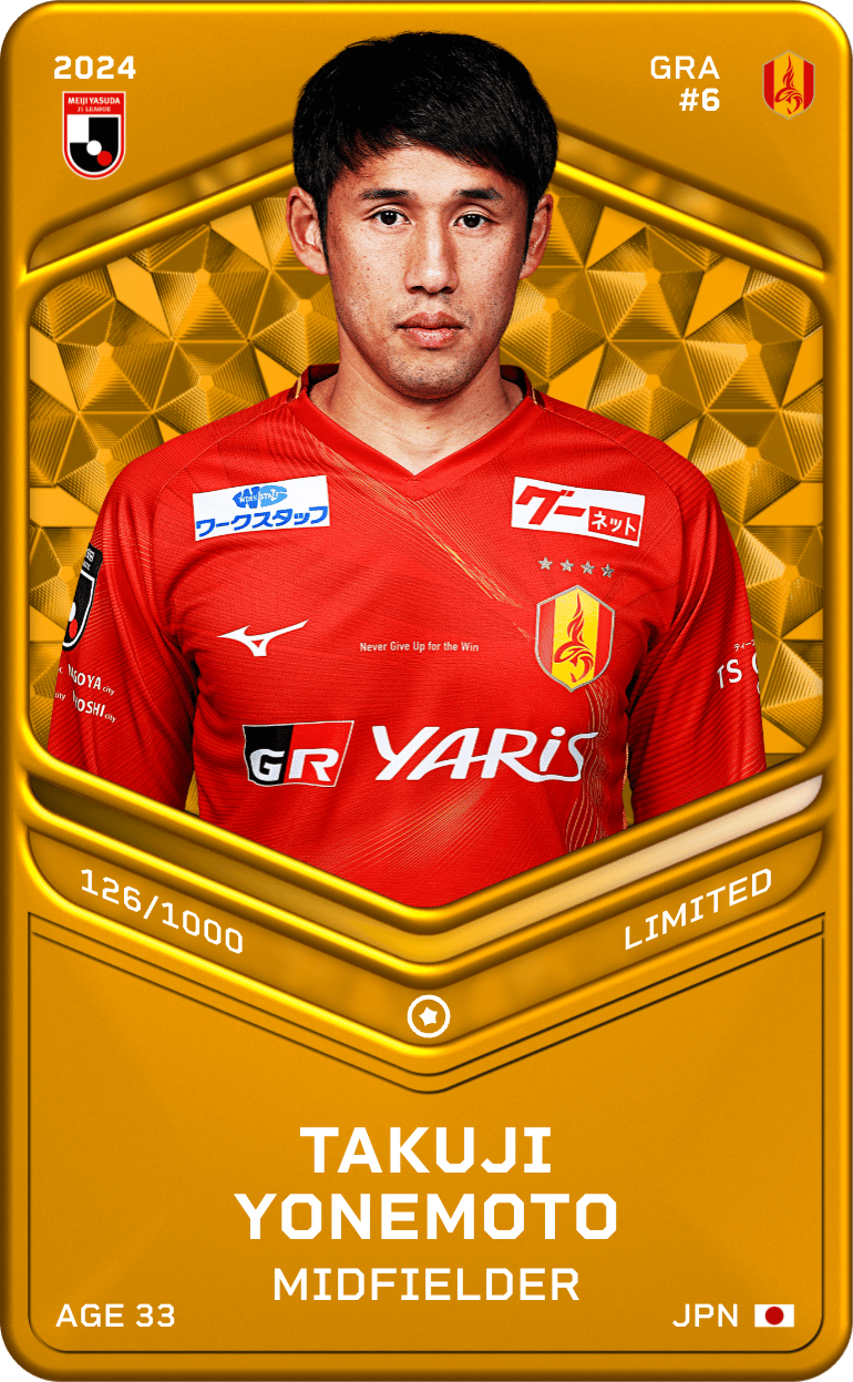 Takuji Yonemoto 2024-25 • Limited 126/1000