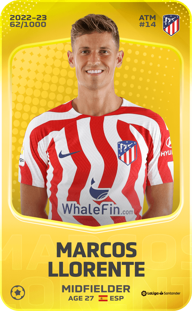 Marcos Llorente 2022-23 • Limited 62/1000