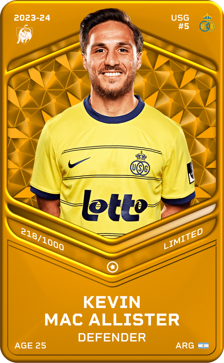 Kevin Mac Allister 2023-24 • Limited 218/1000