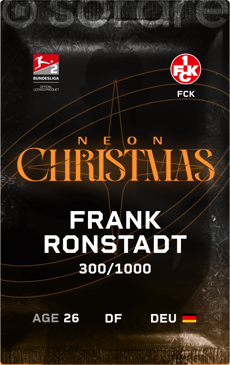 Frank Ronstadt 2024-25 • Limited 300/1000